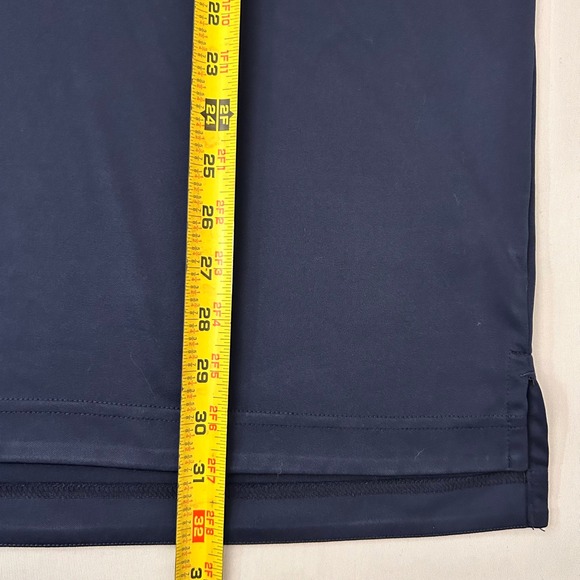 Zero Restriction Tour Series Men's XL Navy Blue Golf Polo Shirt Embroidered Logo - Picture 8 of 8